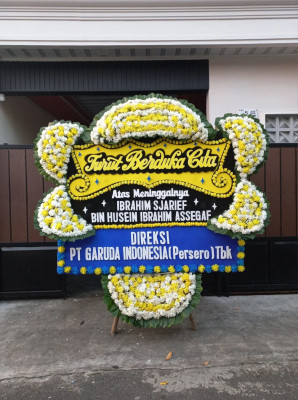 Papan Bunga Duka di Konawe