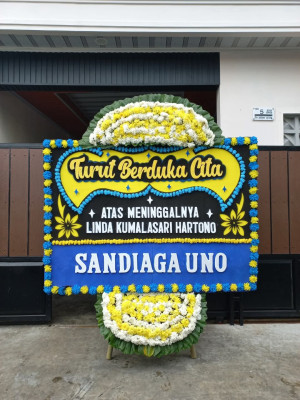 Papan Bunga Duka di Konawe