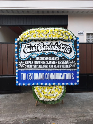 Papan Bunga Duka di Konawe
